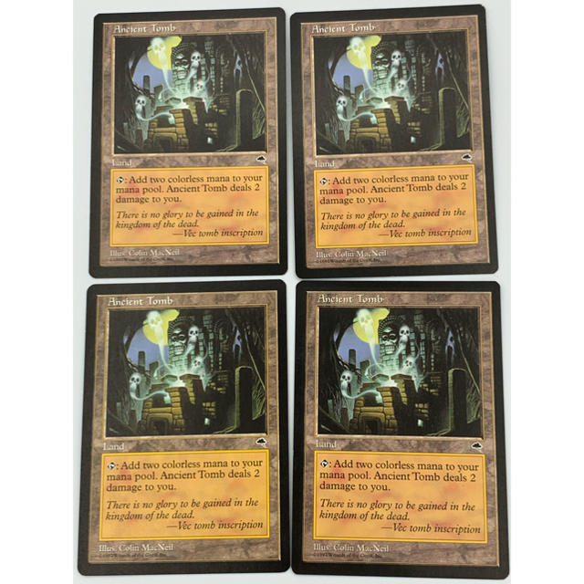 古えの墳墓 MTG 英語 3枚セット テンペスト Amazon.co.jp: Magic: the