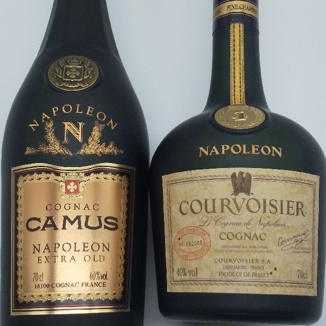 NAPOLEON コニャック 700ml×2 クルボアジェ ナポレオン コニャック