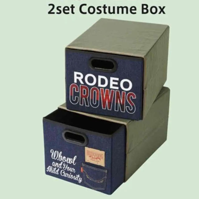 ロデオクラウンズ ノベルティ 収納ボックス RODEO CROWNS WIDE BOWL