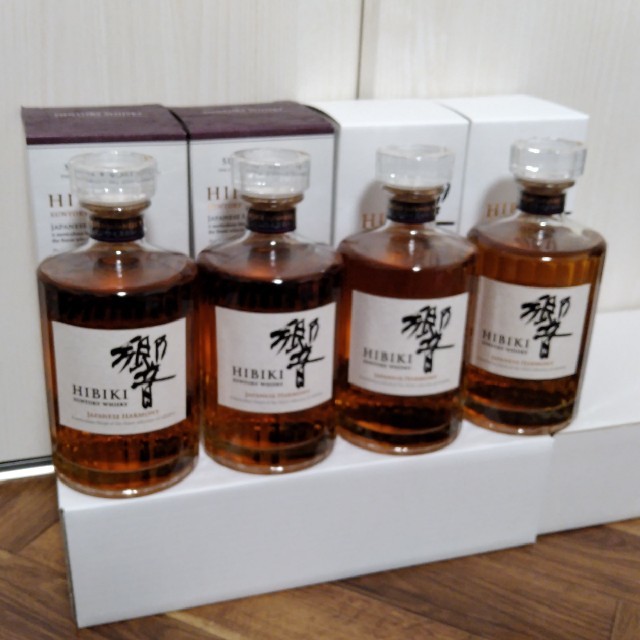 サントリー 響 Japanese Harmony 箱付き (4本セット)