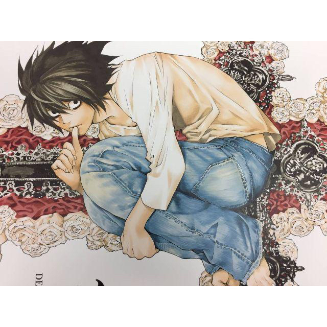 小畑健展 DEATH NOTE デスノート L エル B2ポスター 新品】『DEATH