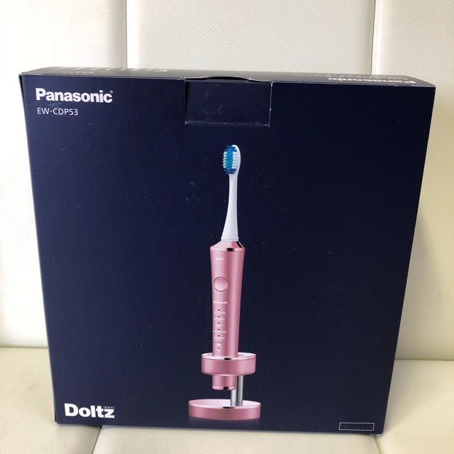 未使用品！パナソニック 音波電動歯ブラシ ハブラシ EW-CDP53-P ピンク