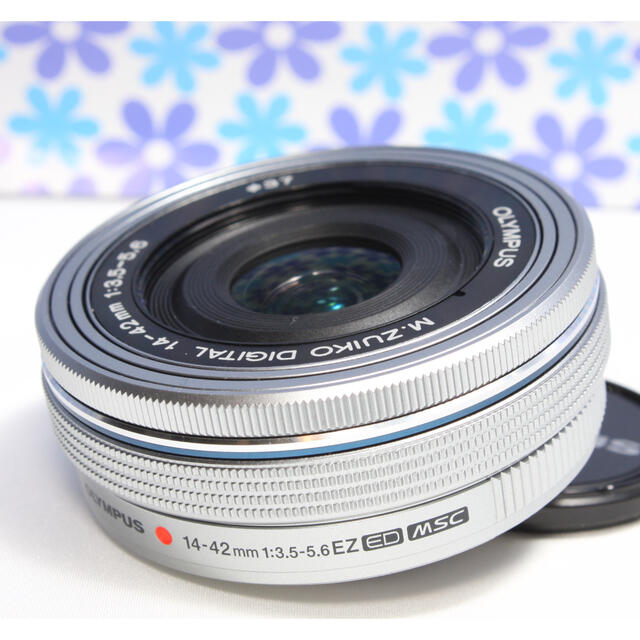 ストア なめらか電動ズーム❤️オリンパス 14-42mm EZ❤️パンケーキ