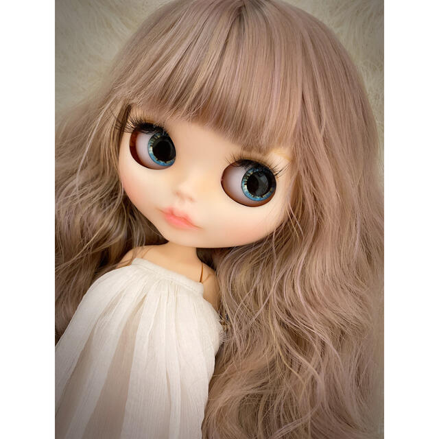 アイシードールカスタム ♡白肌・ピンク&パープルミックス♡ アイシー