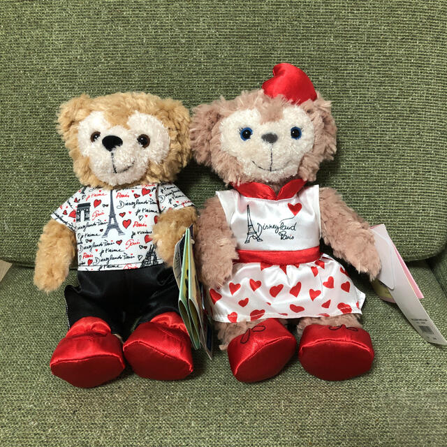 パリ ディズニーランド ダッフィー シェリーメイ ぬいぐるみ