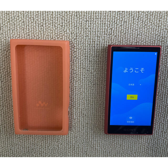 WALKMAN - SONY ウォークマン Aシリーズ NW-A105 オレンジ 純正ケース