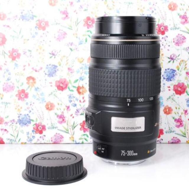 Canon EF 75-300mm IS 超望遠レンズ 9月19日限定価格♪超