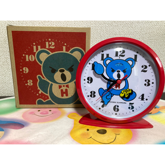 非売品】ヒステリックグラマー ノベルティ 置時計 動作確認済み 非売品