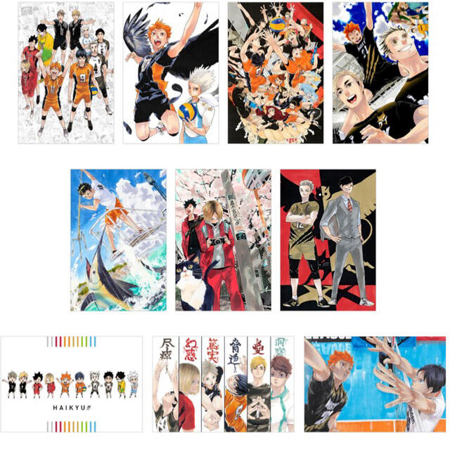 ハイキュー展 缶入りポストカードセットの通販 by まる's shop｜ラクマ