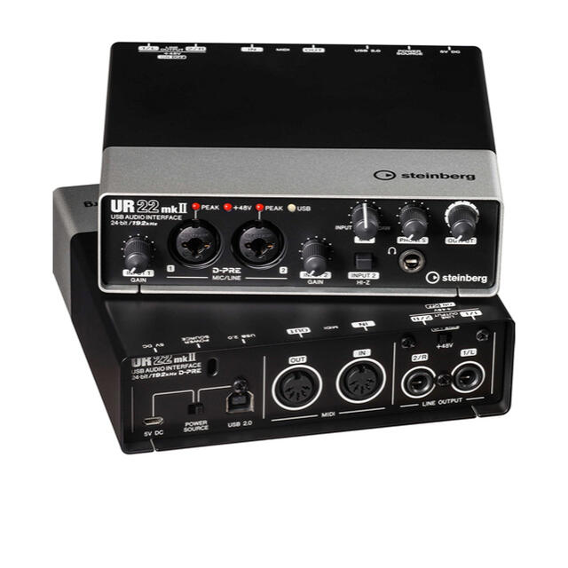 オーディオインターフェイス STEINBERG UR22MK2