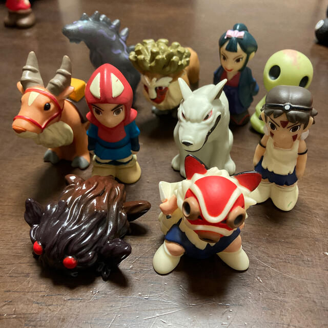 ジブリ もののけ姫 指人形 もののけ姫 指人形 2体セット ジブリ 二馬力｜