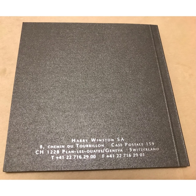 激レア】Harry Winston トップ ハリーウィンストン 時計ケース 取扱説明書