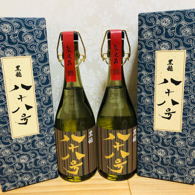 黒龍 八十八号 黒龍 八十八号 720ml 2本セット 限定品