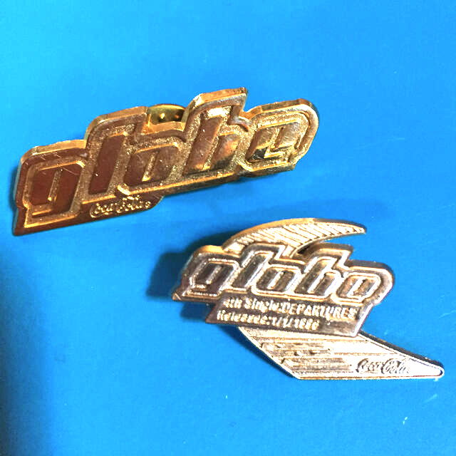 コカ・コーラ - globe グローブ ピンバッチ コカコーラ おまけ