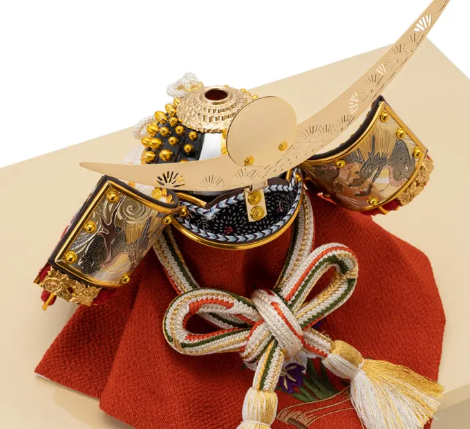 五月人形「紫木蓮にかわせみの兜（収納タイプ）」｜五月人形の通販