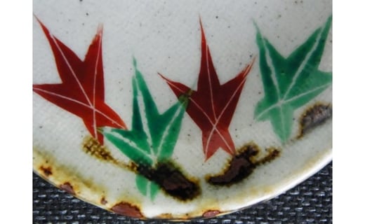 13-21_犬山焼 雲錦手小皿2枚組｜焼きもの 伝統工芸 食器 2枚組 犬山