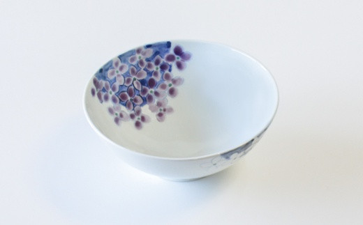 有田焼 紫陽花 深鉢 辻聡彦 聡窯 A35-163 - 佐賀県有田町｜ふるさと