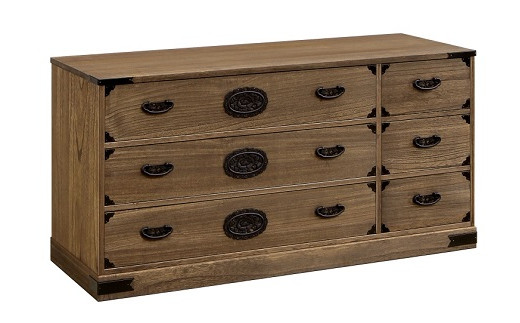 桐たんす 総桐民芸タンス日和 75幅4段：C197-007 - 佐賀県佐賀市