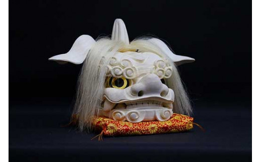獅子頭《南砺の逸品》 | 木彫り 置物 インテリア オブジェ お部屋の