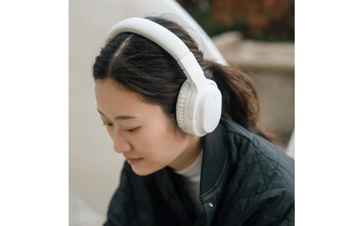 ANCワイヤレスヘッドホン final UX3000 WHITE /ノイズキャンセリング