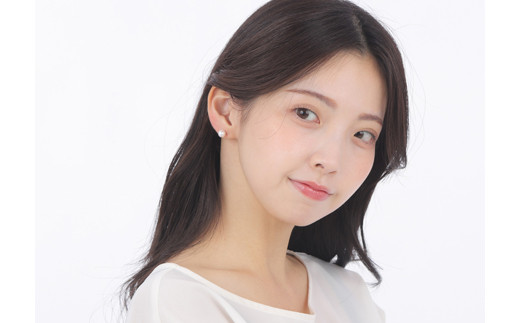 真珠 アクセサリー ピアス パール 7mm ～ 7.5mm K18 or K14 レディース