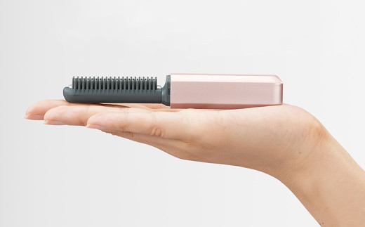 KOIZUMI】コードレスアイロンブラシ (カラー：ピンク) ヘアアイロン