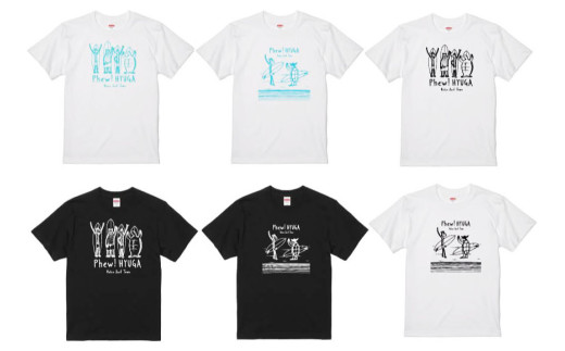 Tシャツ 半袖 ヒュー！日向 デザイン Tシャツ＆ タオル セット 5.6