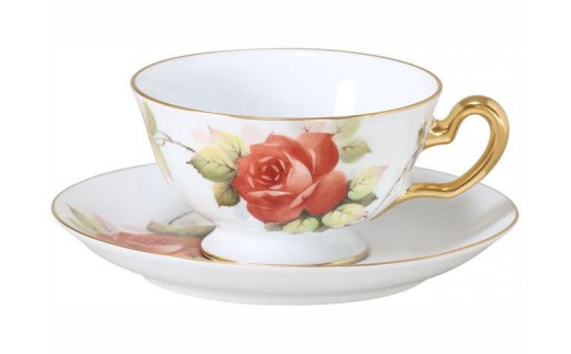 大倉陶園 小花散らし コンポートとカップ&ソーサーペア 大倉陶園 小花