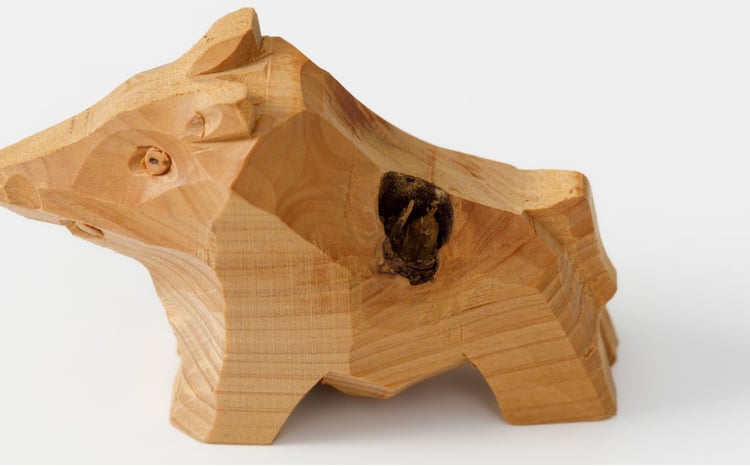 杉彫】浮立面／木彫り十二支のセット - 佐賀県NPO支援｜ふるさと