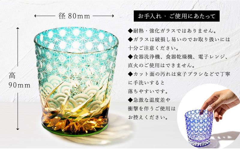 切子グラス 五個 大正ガラス 切子グラス 五個 大正ガラス 【公式通販】