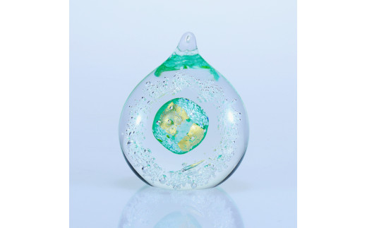 ガラス工芸品 ガラスアート アートオブジェ クラフト 透明な風景