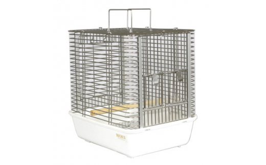 HOEIの鳥かご ステンレス大型手のりケージ 465オカメステンレス