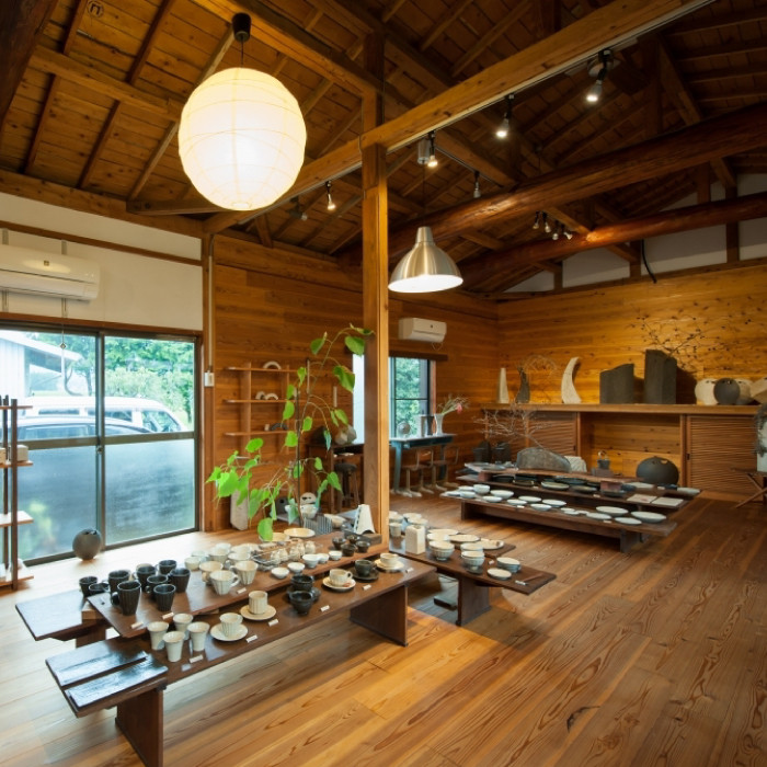 茶香炉 黒 【手作り 陶器 インテリア お茶 癒し キューブ 四角 贈り物