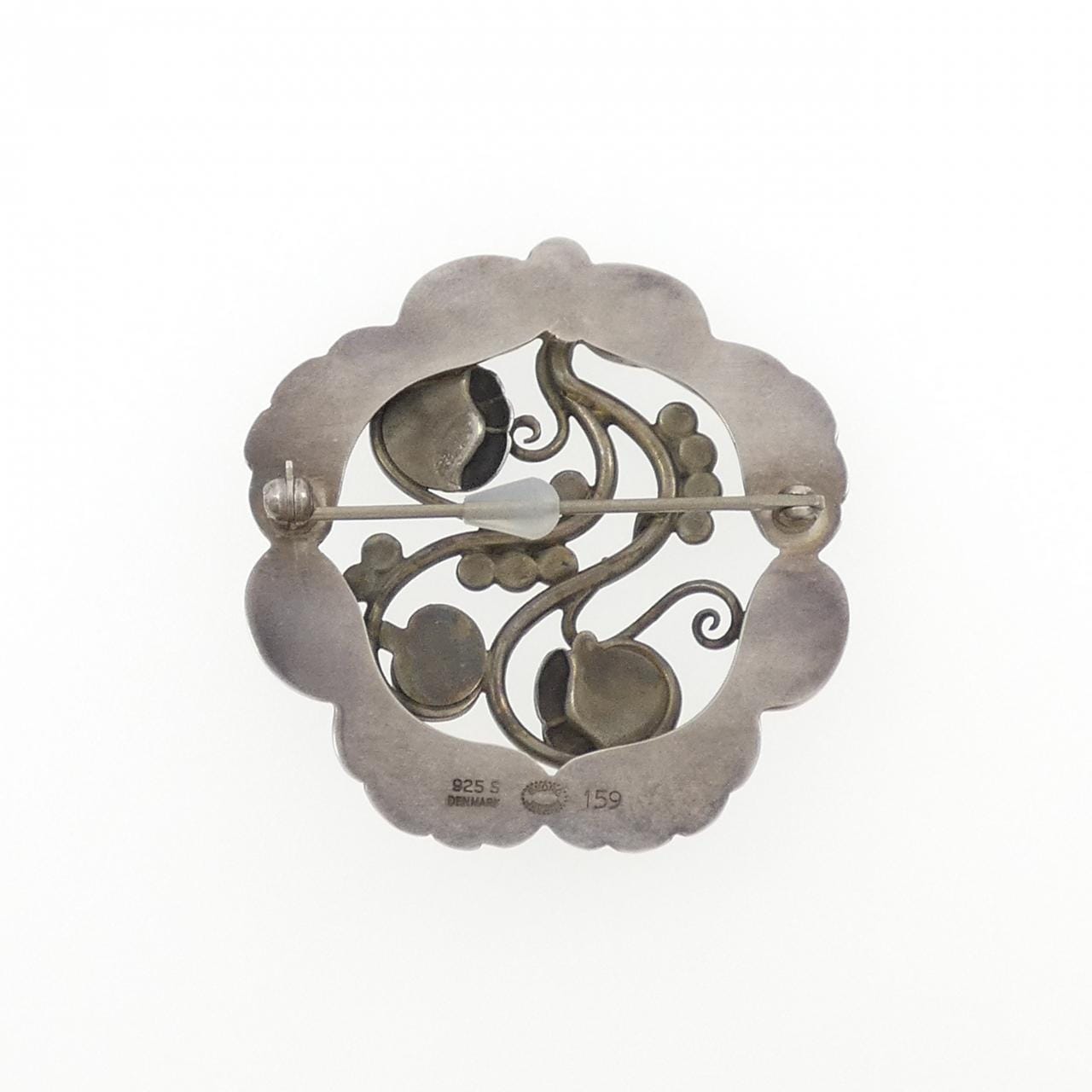 ジョージジェンセン 159 ブローチ ムーンライトグレープ GEORG JENSEN