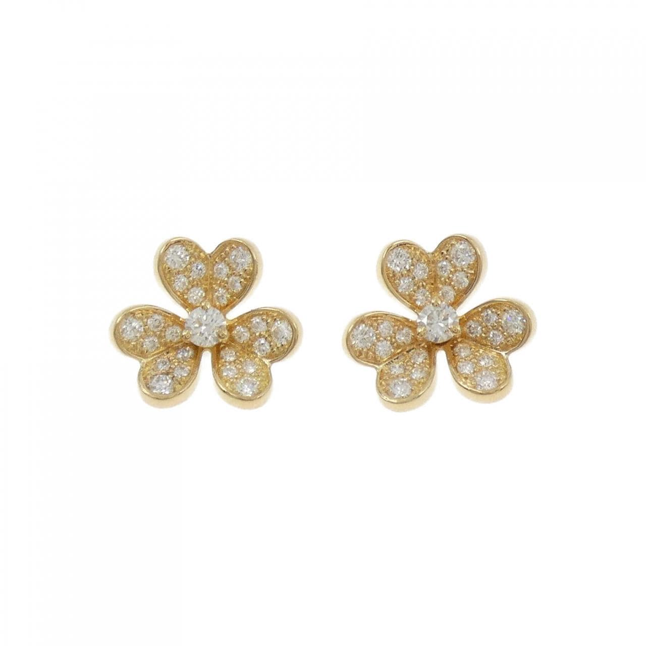 コメ兵｜ヴァンクリーフ&アーペル フリヴォル ミニ ピアス｜Van Cleef