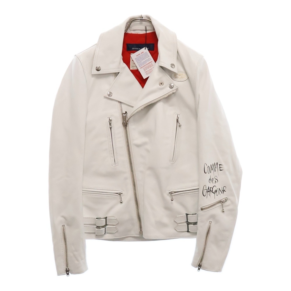 ルイスレザー ×COMME des GARCONS LIGHTNING LIVE FREE DIE STORONG KJ