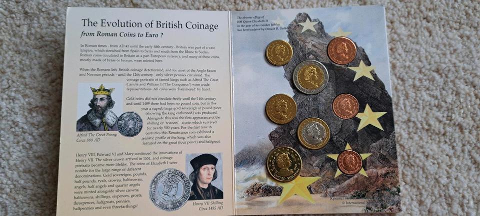 コレクション EURO COIN COLLECTION-UNITED KINGDOM 2002 2002 United