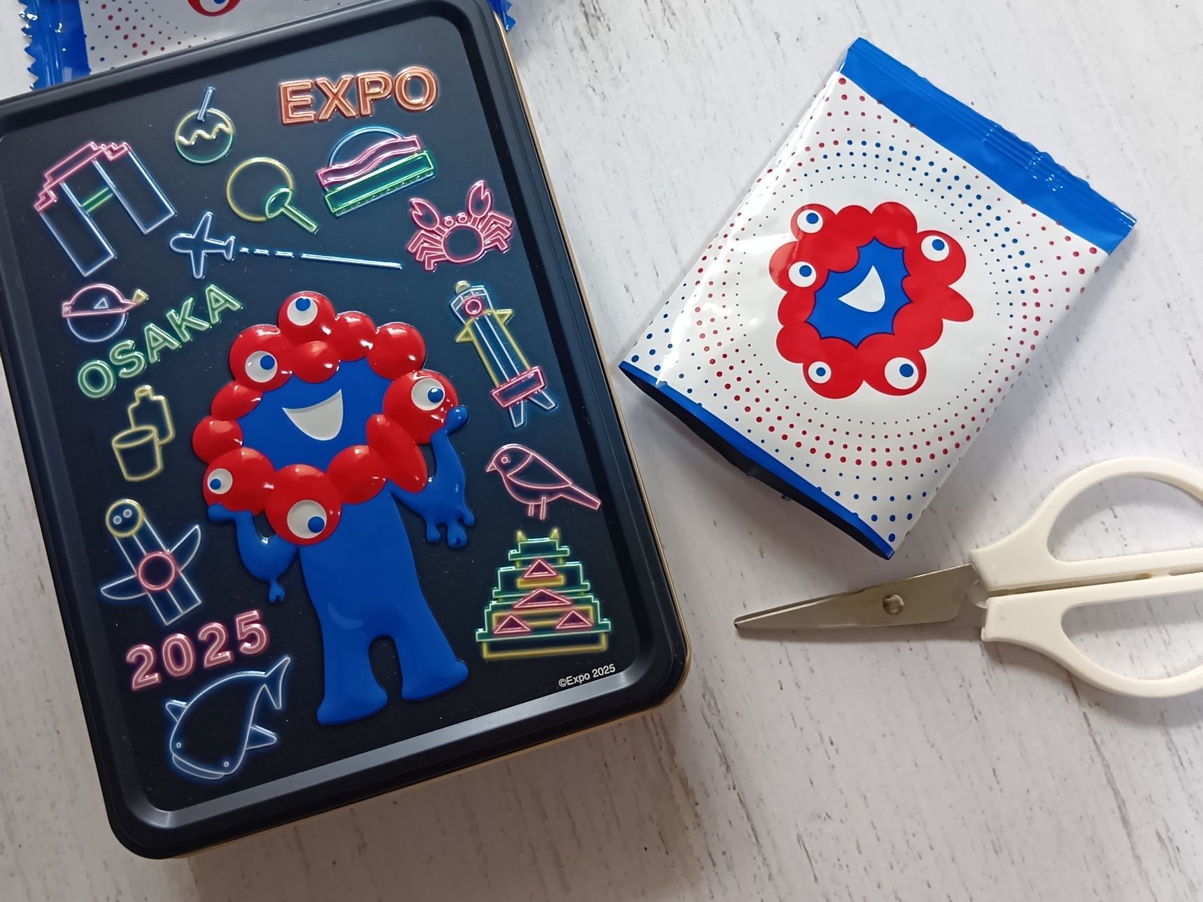 万博公式スタンプメモ帳手帳ミャクミャク