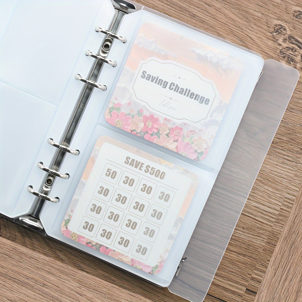 バインダー 貯金 リフィル 曜日 韓国 saving challenge ご注文