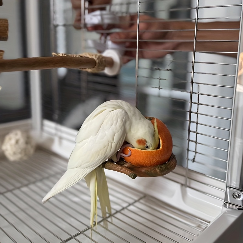 鳥かご用の餌箱 オウム用の給餌ボックス インコや 用の水入れ 鳥かごの