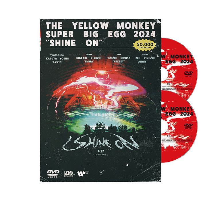THE YELLOW MONKEY ライブ ブルーレイ＆DVD『THE YELLOW MONKEY SUPER