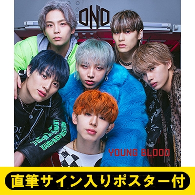 HAYATO】直筆サイン入りポスター付き》 YOUNG BLOOD 【通常盤 TYPE-A