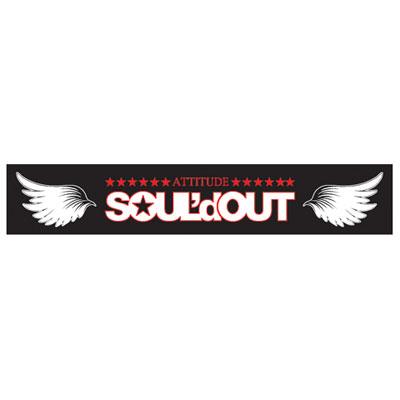 SOUL'd OUT マフラータオル2008 / 黒・赤 : SOUL'd OUT | HMV&BOOKS
