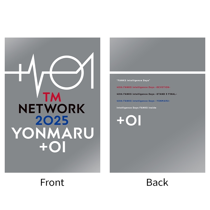 パンフレット / TM NETWORK 2025 YONMARU+01 : TM NETWORK | HMV&BOOKS