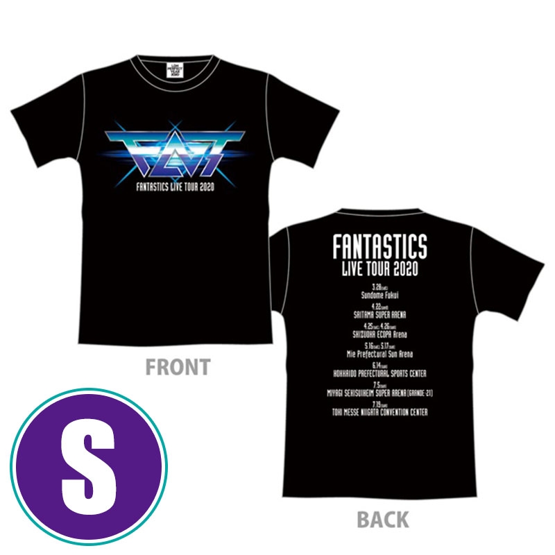 FNT ツアーTシャツ(BLACK/S)/ IMAGINATION : FANTASTICS from EXILE
