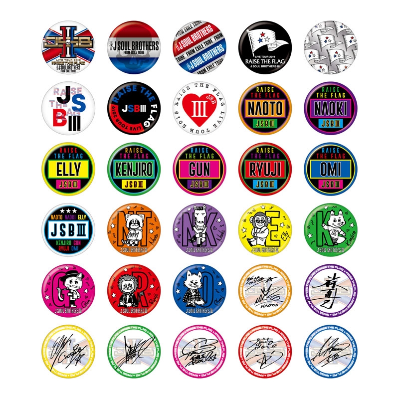 三代目 RAISE THE FRAG 会場限定 コップ LDH RAISE THE FLAG 缶バッジ