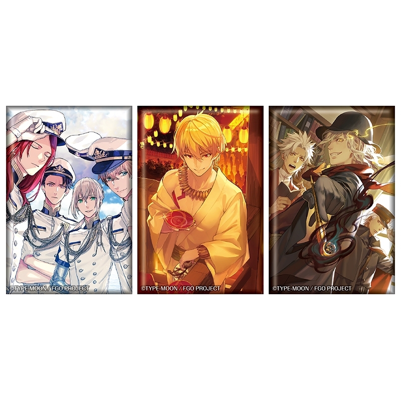 Fate/GrandOrder スクエア缶バッジ セット Fate/GrandOrder スクエア缶