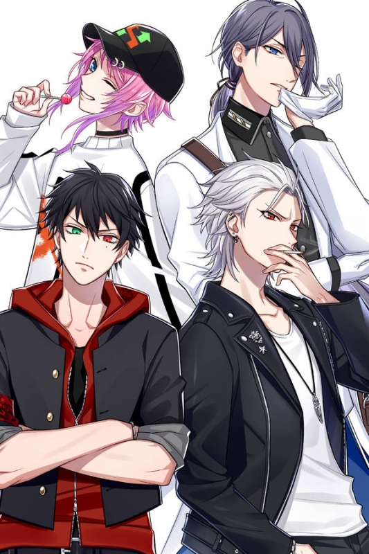 直筆サインポスター ヒプノシスマイク☆碧棺左馬刻 山田一郎 飴村乱数