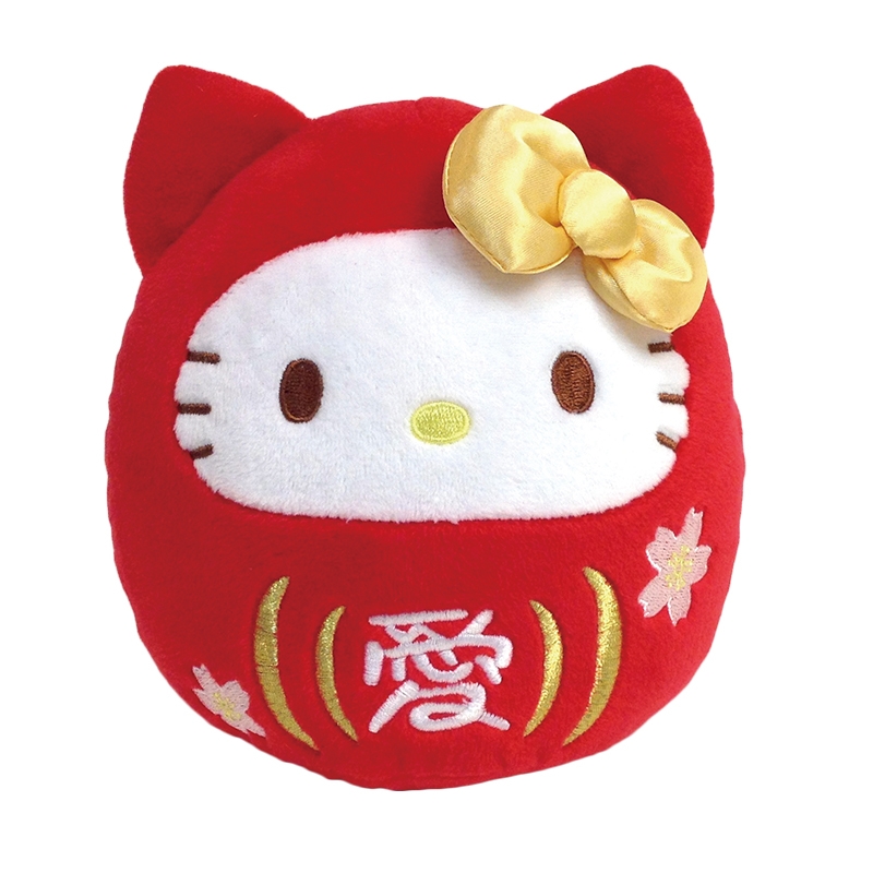 極美品✨稀少タグ付 まんまのまんま ハローキティ ぬいぐるみ Mサイズ