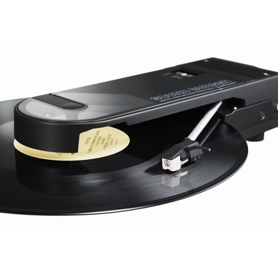 サウンドバーガー (ブラック) : レコードプレーヤー (turntable